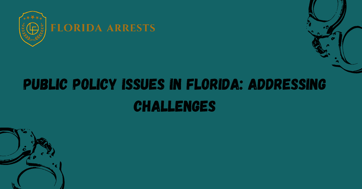 Public Policy Issues in Florida: Addressing Challenges